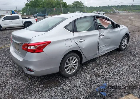 2019 Nissan Sentra Sv from USA, damaged, VIN 3N1AB7AP8KY284265